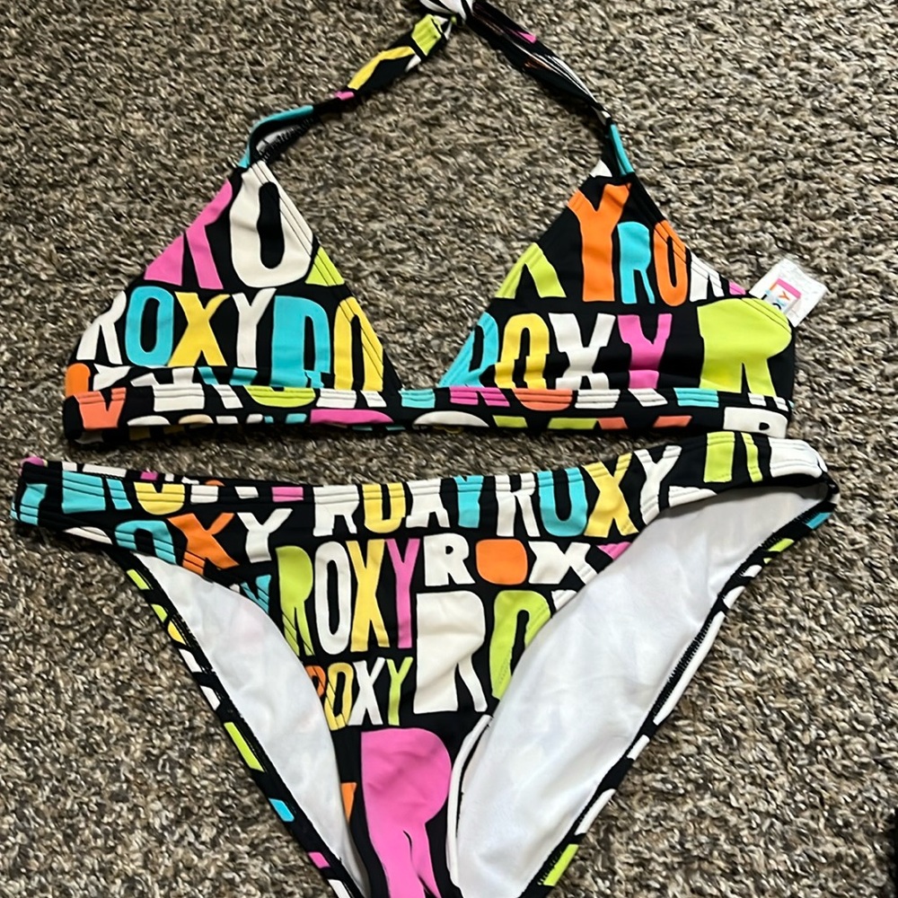 Worn Roxy bikini!